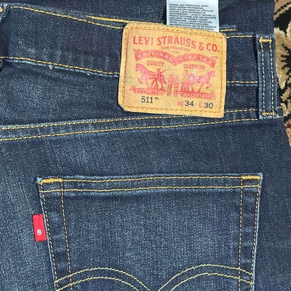 Levi 511 Jeans 34x30 - Picture 1 of 1
